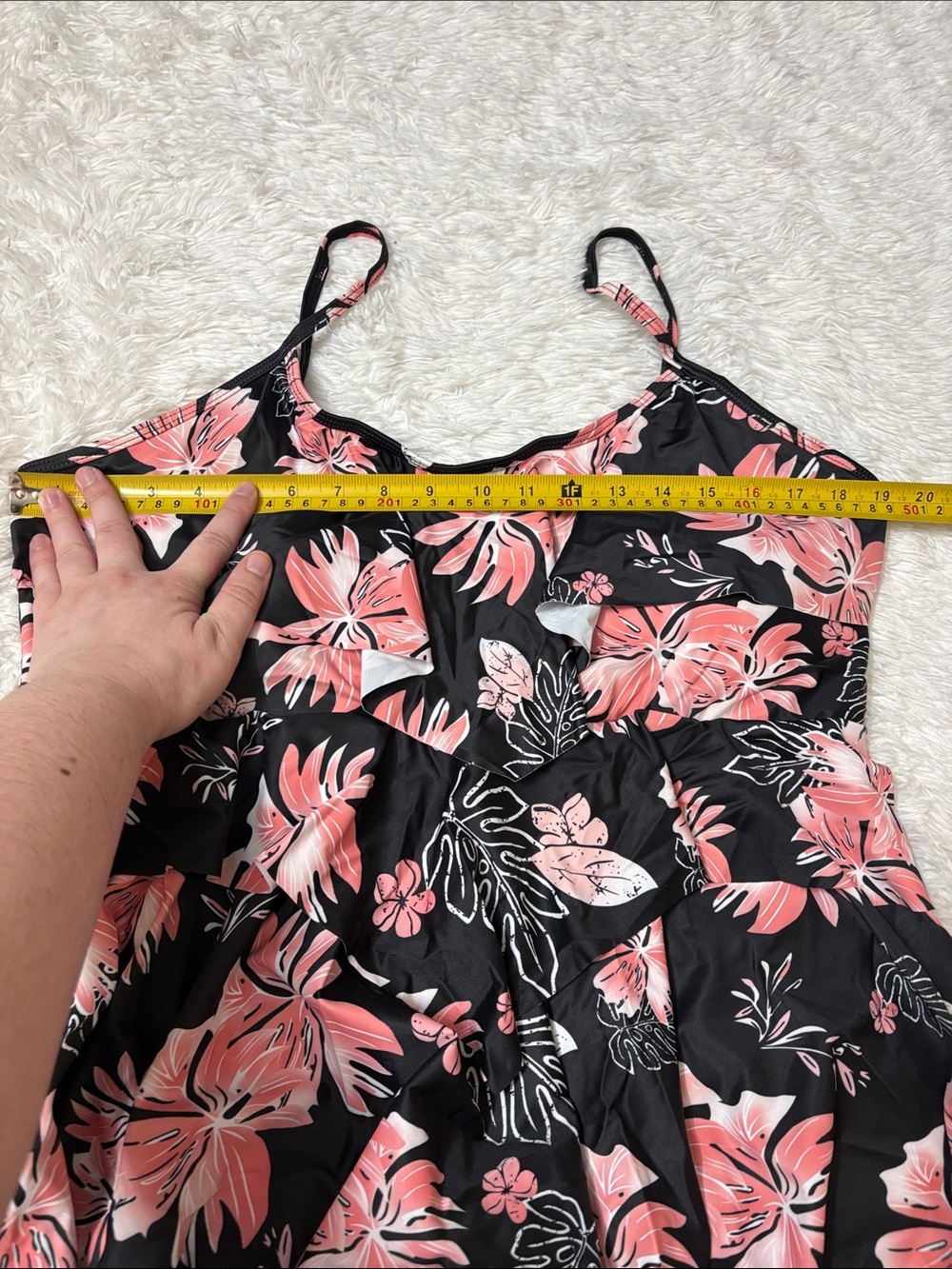 NWOT Floral Tankini Swim Set With Shorts From Amazon Size 4XL - Picture 11 of 16